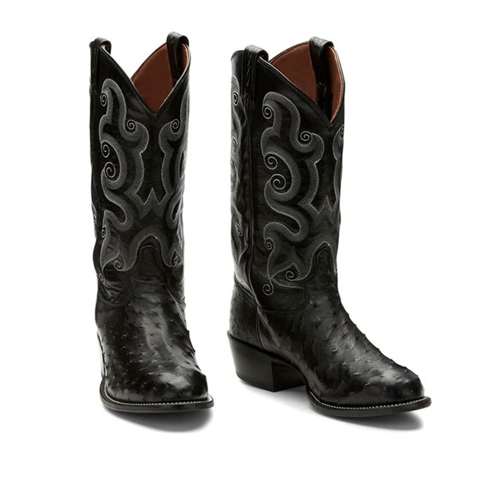 Tony Lamas Boots Men's Winberley Color Stark Black